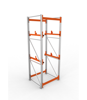 Kabeltrommelregal Grundregal 3300×1100×1100 mm, 1.000 kg Fac