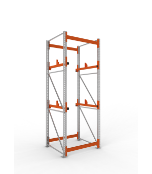Kabeltrommelregal Grundregal 3300×1100×1100 mm, 1.000 kg Fac