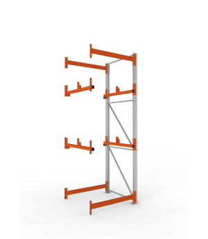 Kabeltrommelregal Anbauregal 3300×1100×1100 mm, 1.000 kg Fac