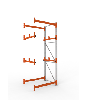 Kabeltrommelregal Anbauregal 3300×1300×1100 mm, 1.000 kg Fac