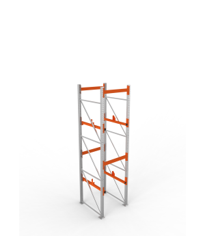 Kabeltrommelregal Grundregal 3800×900×1100 mm, 1.000 kg Fach