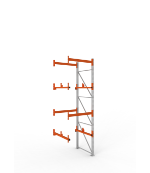 Kabeltrommelregal Anbauregal 3800×1100×1100 mm, 1.000 kg Fac