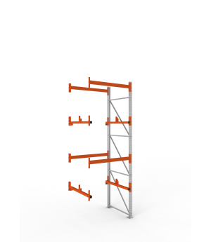 Kabeltrommelregal Anbauregal 3800×1300×1100 mm, 1.000 kg Fac