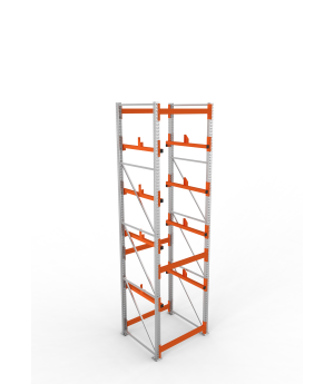 Kabeltrommelregal Grundregal 4400×1100×1100 mm, 1.000 kg Fac