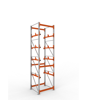 Kabeltrommelregal Grundregal 4400×1100×1100 mm, 1.000 kg Fac