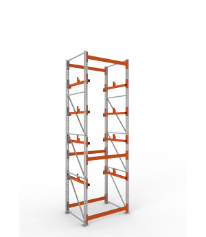 Kabeltrommelregal Grundregal 4400×1300×1100 mm, 1.000 kg Fac