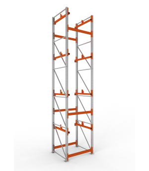 Kabeltrommelregal Grundregal 5500×1100×1100 mm, 1.000 kg Fac