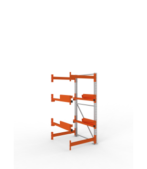 Kabeltrommelregal Anbauregal 2200×900×1100 mm, 1.000 kg Fach