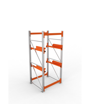 Kabeltrommelregal Grundregal 2700×1100×1100 mm, 1.000 kg Fac