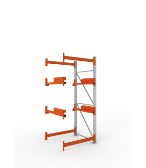 Kabeltrommelregal Anbauregal 2700×1100×1100 mm, 1.000 kg Fac