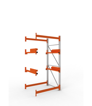 Kabeltrommelregal Anbauregal 2700×1300×1100 mm, 1.000 kg Fac