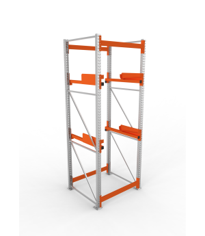 Kabeltrommelregal Grundregal 3300×1100×1100 mm, 1.000 kg Fac