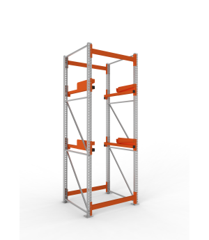 Kabeltrommelregal Grundregal 3300×1100×1100 mm, 1.000 kg Fac
