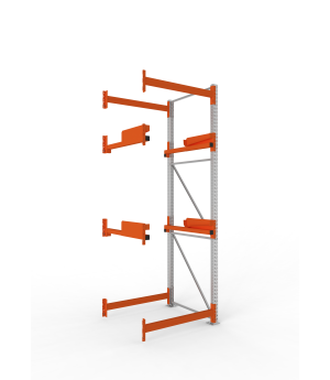 Kabeltrommelregal Anbauregal 3300×1100×1100 mm, 1.000 kg Fac
