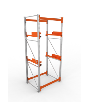 Kabeltrommelregal Grundregal 3300×1300×1100 mm, 1.000 kg Fac