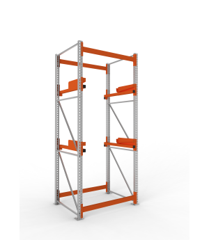 Kabeltrommelregal Grundregal 3300×1300×1100 mm, 1.000 kg Fac