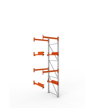 Kabeltrommelregal Anbauregal 3800×1100×1100 mm, 1.000 kg Fac