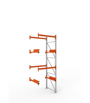 Kabeltrommelregal Anbauregal 3800×1300×1100 mm, 1.000 kg Fac