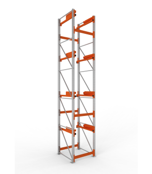 Kabeltrommelregal Grundregal 5500×900×1100 mm, 1.000 kg Fach