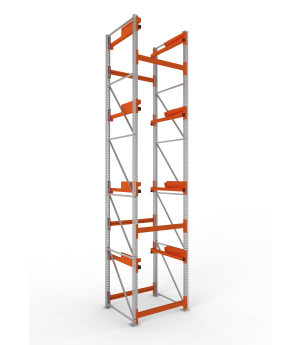 Kabeltrommelregal Grundregal 5500×1100×1100 mm, 1.000 kg Fac