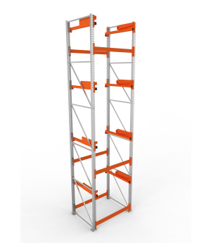 Kabeltrommelregal Grundregal 5500×1300×1100 mm, 1.000 kg Fac