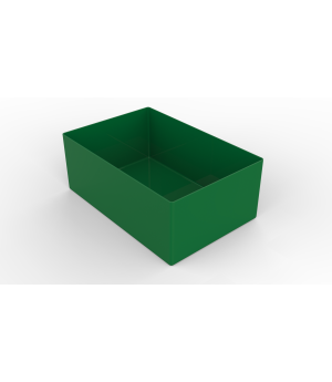 Einsatzkasten für Schubladen 108×162 mm grün – META CLIP