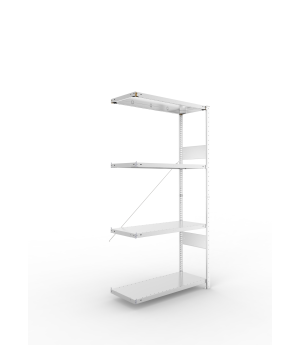 Fachbodenregal Anbauregal 2000×1000×400 mm, 150 kg Fachlast 