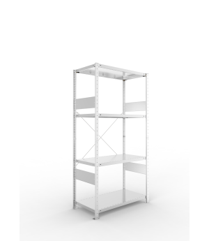 Fachbodenregal Grundregal 2000×1000×500 mm, 150 kg Fachlast 