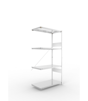 Fachbodenregal Anbauregal 2000×1000×500 mm, 150 kg Fachlast 