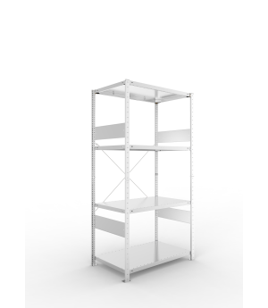Fachbodenregal Grundregal 2000×1000×600 mm, 150 kg Fachlast 