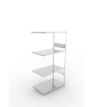 Fachbodenregal Anbauregal 2000×1000×600 mm, 150 kg Fachlast 