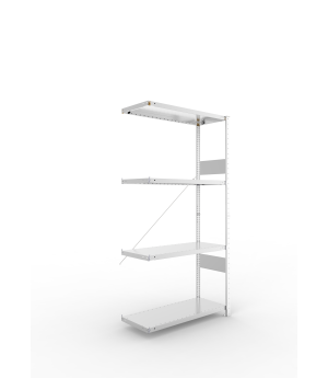 Fachbodenregal Anbauregal 2000×1000×400 mm, 230 kg Fachlast 