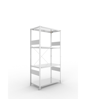 Fachbodenregal Grundregal 2000×1000×500 mm, 230 kg Fachlast 