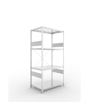 Fachbodenregal Grundregal 2000×1000×600 mm, 230 kg Fachlast 