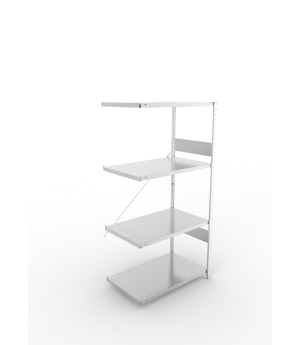 Fachbodenregal Anbauregal 2000×1000×600 mm, 230 kg Fachlast 