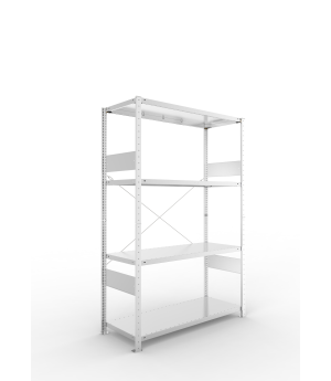 Fachbodenregal Grundregal 2000×1300×500 mm, 150 kg Fachlast 