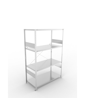 Fachbodenregal Grundregal 2000×1300×600 mm, 150 kg Fachlast 