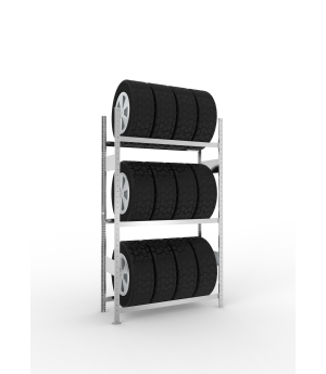 Reifenregal Grundregal 2000×1150×400 mm, 150 kg Fachlast – M