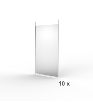 Fachteiler durchgehend CLIP 500 × 300 mm verzinkt – META (10