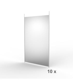 Fachteiler CLIP durchgehend 600×400 mm verzinkt 10 Stück – M