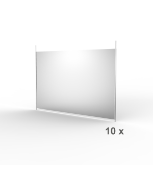 Fachteiler durchgehend CLIP 400 x 600 mm, 10 Stück – META