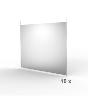 Fachteiler durchgehend CLIP 500 x 600 mm, 10 Stück – META