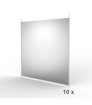 Fachteiler durchgehend CLIP 600 x 600 mm, 10 Stück – META