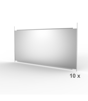 Fachteiler durchgehend CLIP 400 x 800 mm, 10 Stück – META