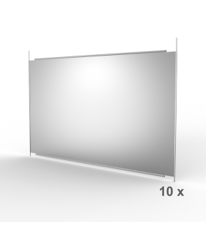 Fachteiler durchgehend CLIP 500 x 800 mm, 10 Stück – META