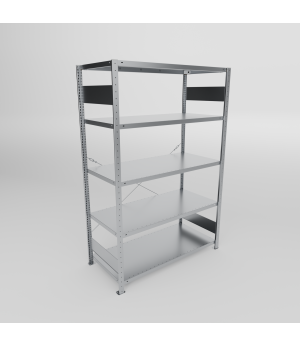 Fachbodenregal Grundregal 2000×1300×600 mm, 150 kg Fachlast 