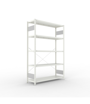 Fachbodenregal Grundregal 2000×1300×400 mm, 150 kg Fachlast – META