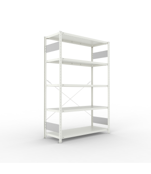 Fachbodenregal Grundregal 2000×1300×500 mm, 150 kg Fachlast – META