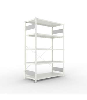Fachbodenregal Grundregal 2000×1300×600 mm, 150 kg Fachlast – META
