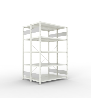 Fachbodenregal Grundregal 2000×1300×500 mm, 150 kg Fachlast – META